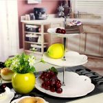 3 Tiers Round Porcelain Plates