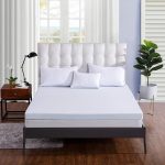 Cr Sleep 3-inch Ventilated Air Gel Memory Foam Mattress Topper, Queen