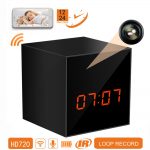 Mini Wi-Fi Hidden Camera Clock with Night Vision