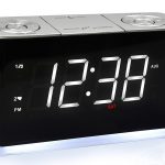 Alarm with Snooze, USB Charging Port