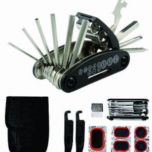 Bike Repair Tool Kit, 16 in 1 Multi Wrench Screwdriver Tool