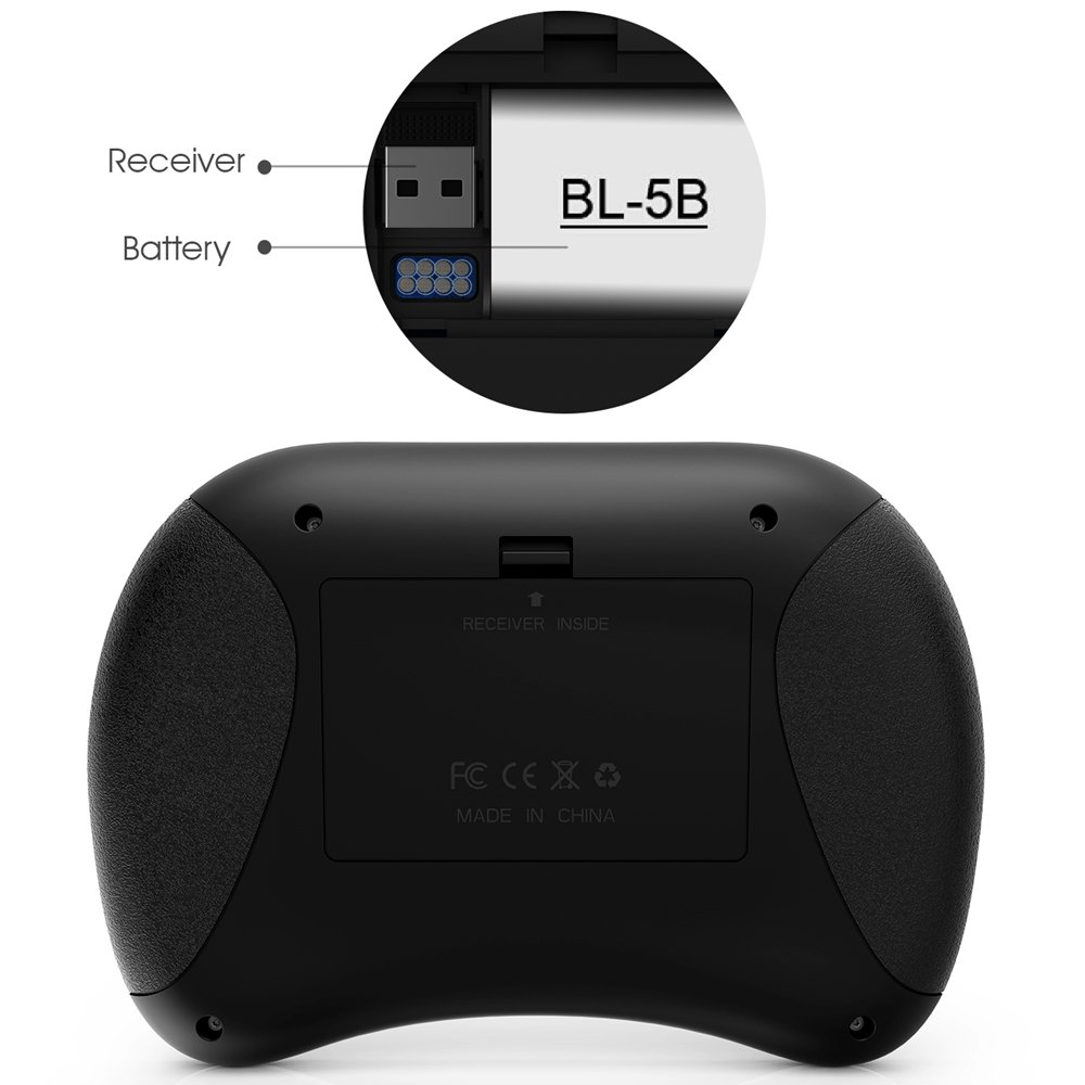 Wireless Keyboard, Android Box Remote Keyboard, Touchpad Mini InewTeck