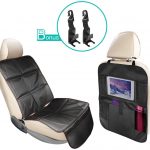 Car Seat Protector & Back Seat Organizer With iPad Holder