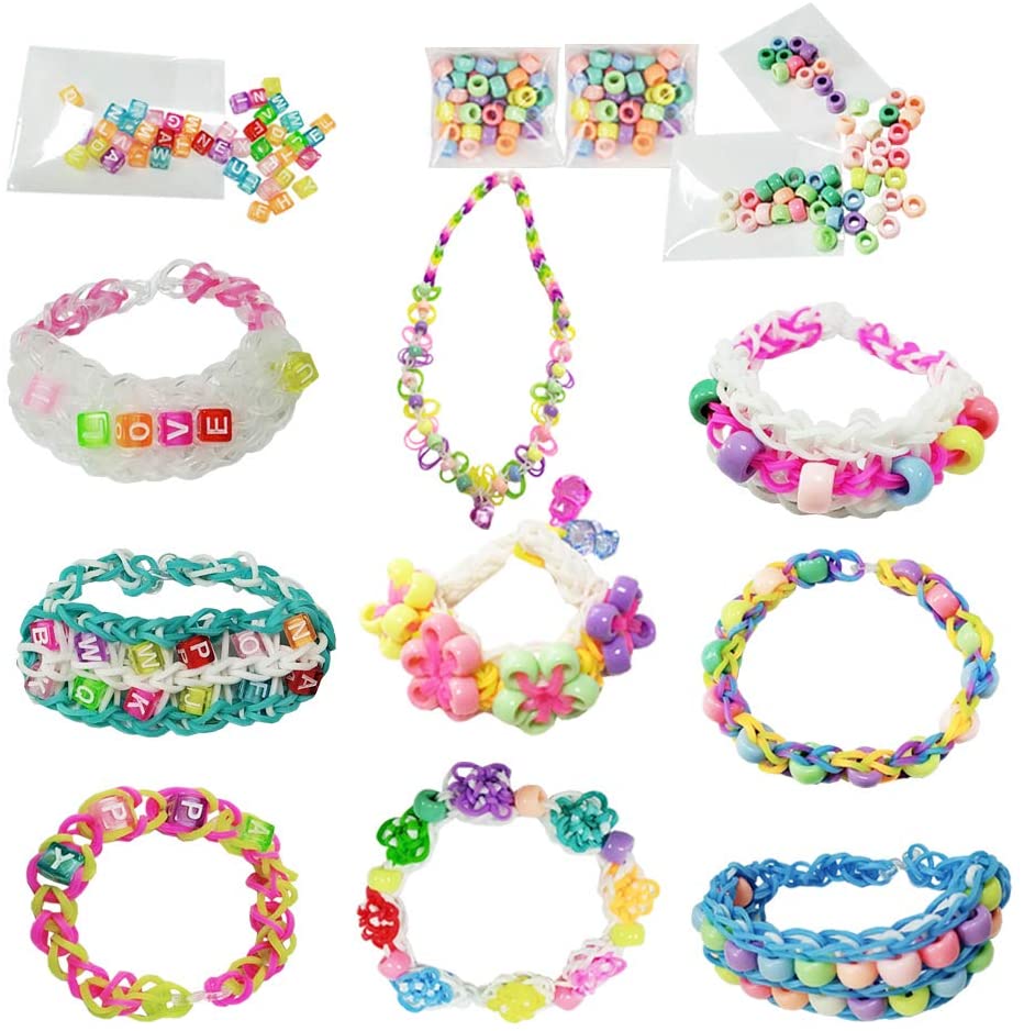 OsoFun Rubber Loom Kit-5500 Rubber Loom Bands, 22 Colors