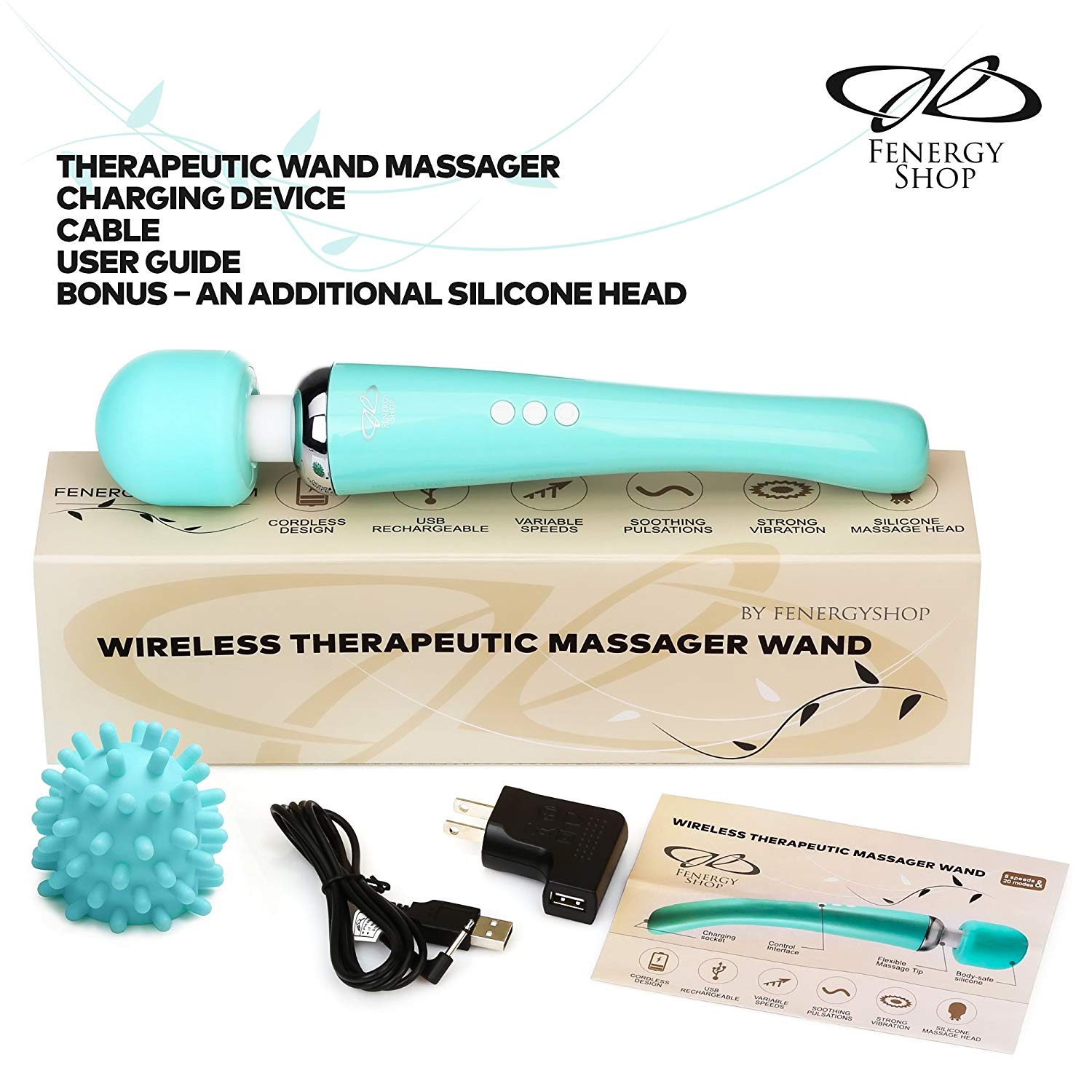 Wireless therapeutic massage
