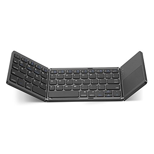 Tri- folding Keyboard black