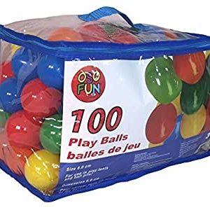 OsoFun 100 Pcs Multi Color Play Balls