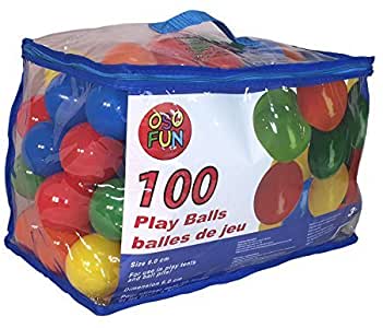 OsoFun 100 Pcs Multi Color Play Balls