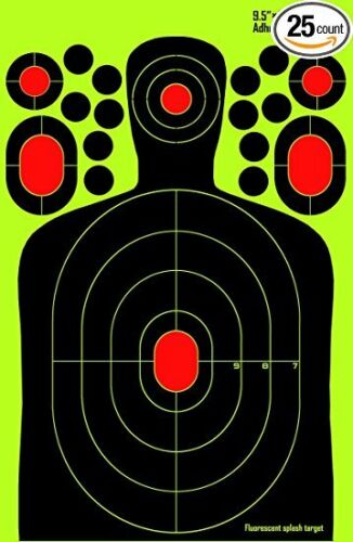 Eazy-C Shooting Splatter Targets 9.5 X 14.5 in,(25 PK)