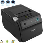Desktop USB Direct Thermal POS Receipt Printer - With USB / Serial / Ethernet Ports - Work on Windows XP//7/8/8.1/10/Linux/android.