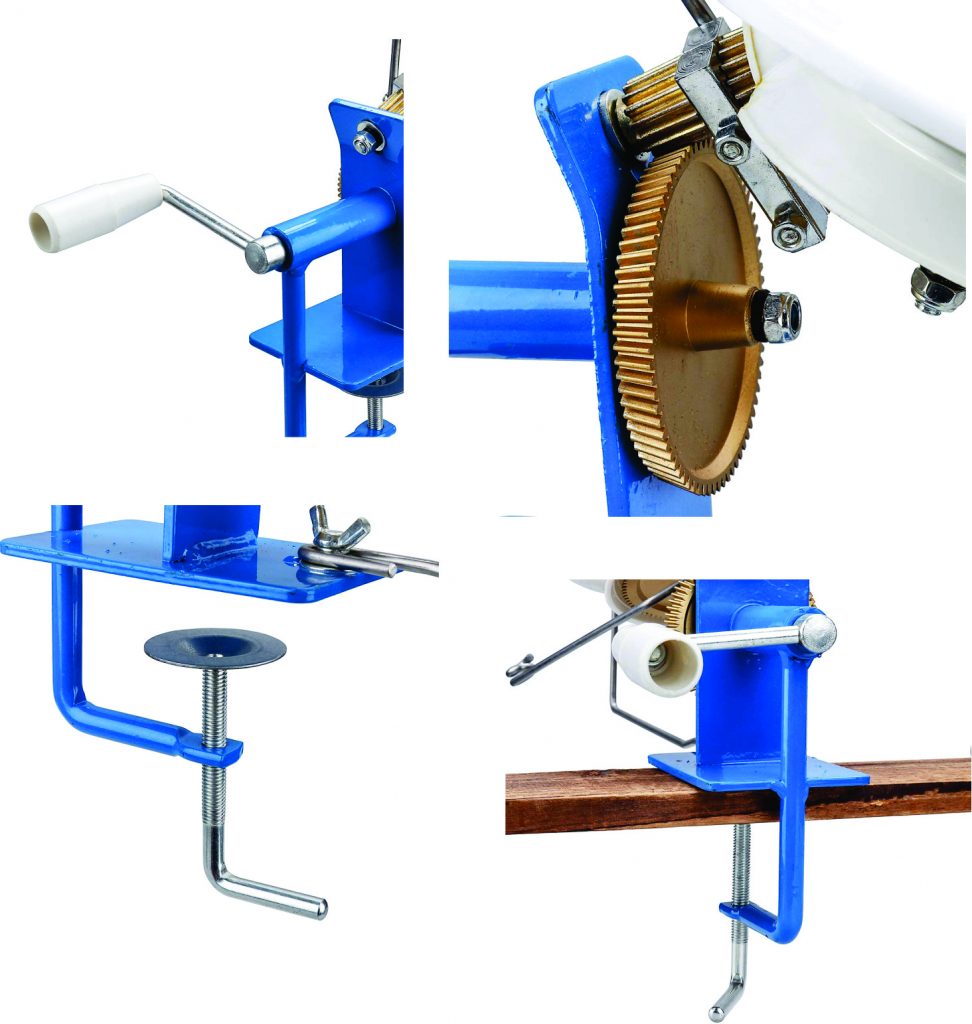 Large Yarn Ball Winder, Metal Fiber/Wool/String Ball Winder Hand