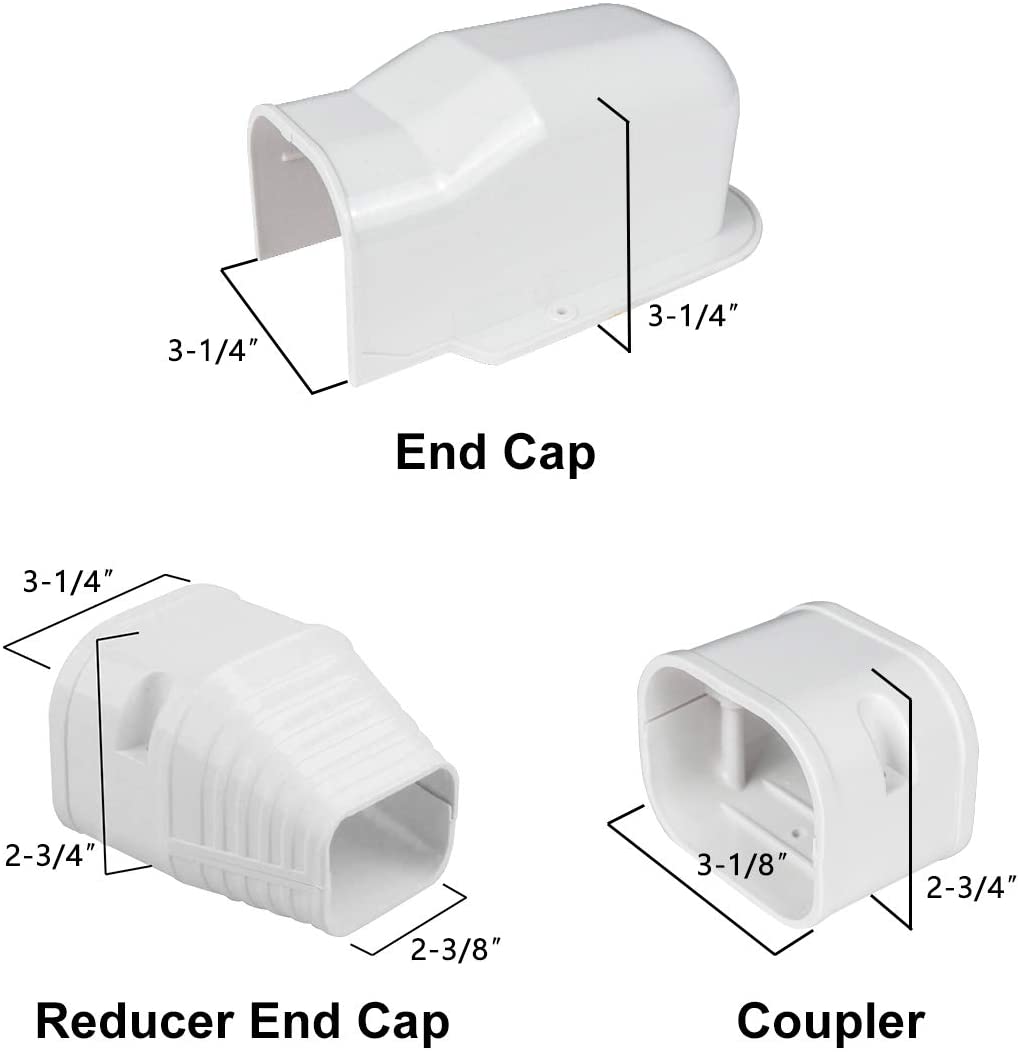 AC Line Set Cover Kit (3inch 7.5ft) InewTeck