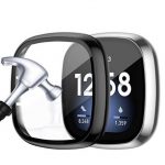 2-Pack Screen Protector For Fitbit Sense/Versa 3